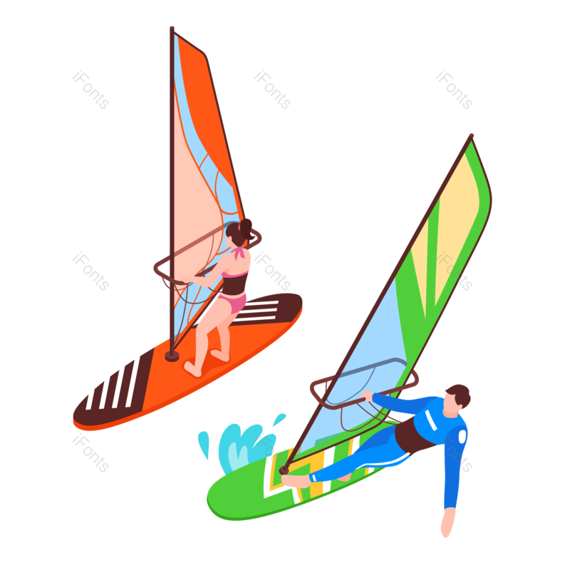 夏天图片,海边元素,度假PNG,游泳免抠素材